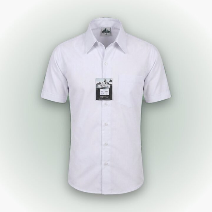 Camisa escolar blanca al mayor y al detal – uniforme Arridal