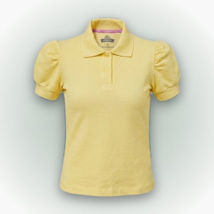 Chemise amarilla princesa al mayor y al detal – uniforme Arridal