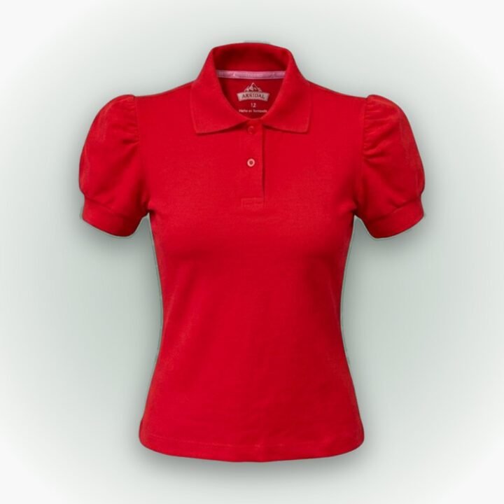 Chemise roja princesa al mayor y al detal – uniforme Arridal